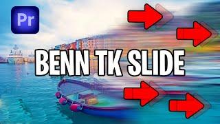 How To Make Benn Tk Slide Transition In Premiere Pro