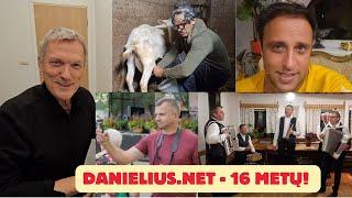 Danielius.net 16 metų gimtadienis. Sveikina „Punelė",Vytautas Šiškauskas, Radžis, Vinculis-K.Tumynas