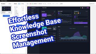 ScreenDust - Effortless Knowledge Base Screenshot Management