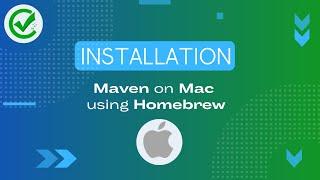 Techpro Education / How to Install Maven on Mac using Homebrew