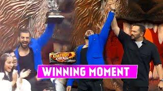 Khatron Ke Khiladi 14 Winner Karanveer Mehra  WINNING Moments | Colors TV