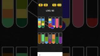 Water sort puzzle level 103