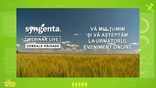 Webinar Live Cereale Păioase Syngenta Romania