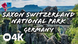 Visiting the Saxon Switzerland National Park - Germany - 4K UHD