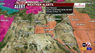 ABC-7 First Alert: Juneteenth kicks off the first heatwave of the season