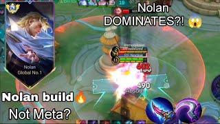 Why Nolan is the GOAT of Mobile Legends NOLAN BEST BUILD