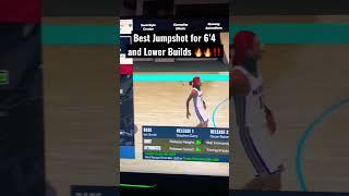 The BEST Jumpshot for 6'4 and Under in NBA2K23