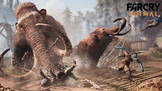 Охота на Кровавого БИВНЯ, самый большой и сильный мамонт!!! Far Cry Primal