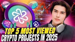 5 MOST TRENDING CRYPTO PROJECTS IN 2025