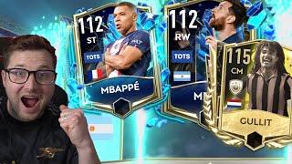 I Opened 40 Ultra Packs and 8x 112 Exchanges To Try and Get TOTS Mbappé and Messi! FIFA Mobile 23!