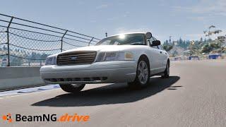 Crown Vic Track Day! | BeamNG Drive Mods