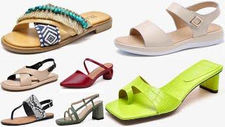 MOST POPULAR BEST COLLECTION OF BRANDED PRETTY SANDALS DESIGNS NEW COLLECTION || SANDALS FOR GIRLS