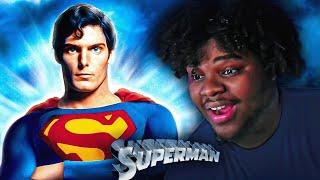 SUPERMAN (1978)  *First Time Watching* | MOVIE REACTION |