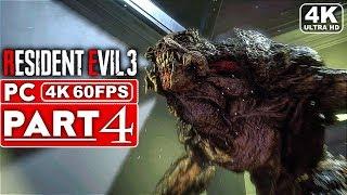 RESIDENT EVIL 3 REMAKE Gameplay Walkthrough Part 4 [4K 60FPS PC] - No Commentary