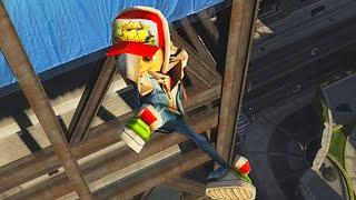 Subway Surfers in GTA 5 l GTA 5 ragdolls