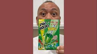  ASMR POP ROCKS DIPS LOLLIPOP & POPPING CANDY SOUR APPLE FLAVOR AND EATING SOUNDS ORIGINAL LENGTH