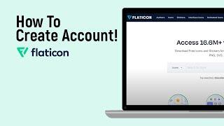 How to Create Account on Flaticon Website [easy]