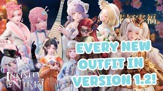 ALL 11 NEW outfits in HUGE NEW 1.2 update | INFINITY NIKKI version 1.2