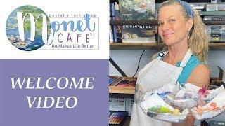 Learn Pastel Painting in Monet Cafe'!