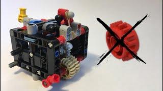 LEGO 4 speed gearbox WITHOUT special gears + Instructions