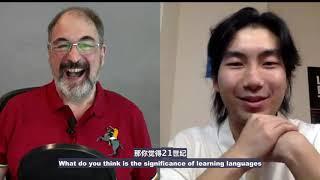 An Interview in 3 Languages with Polyglot Chris Lonsdale:What is Brain-Soaking 两文三语采访语言专家：到底如何学好一门语言