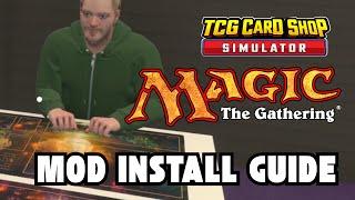 FREE Magic The Gathering Mod Makes TCG Card Shop Simulator EVEN MORE AWESOME! (How to Install Guide)