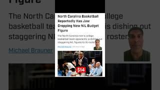 UNC men’s basketball with a MASSIVE NIL budget for next season. #nil #youtubeshorts #shorts