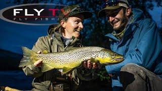 FLY TV - Epic Brown Trout Fly Fishing with Streamers