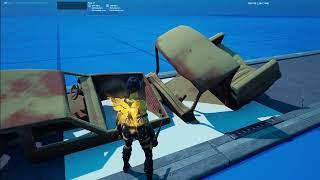 I build a working car crash in Fortnite creative! (Prop mover)