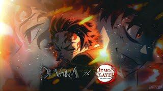 Fear - Devara | Demon Slayer Lyrical Edit | AMV