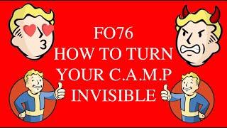 How To Hide Camp on Map Fallout 76 How To See Your Vending History FO76 How To Change Your Camp Icon