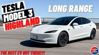 2024 TESLA MODEL 3 LONG RANGE HIGHLAND! | *Full Walkaround Review* | The Best EV Out There?!