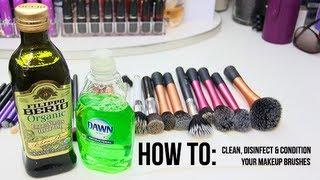 HOW TO: Deep Clean, Disinfect & Condition Your Makeup Brushes