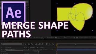 After Effects Tutorial: Merge Shape Paths