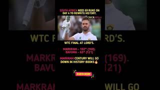 SOUTH AFRICA NEED 69 RUNS ON DAY 4 TO REWRITE HISTORY#wtcfinal2025