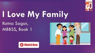 I Love My Family - Ratna Sagar My Big Book OF Social Studies Book 1 #family #socialmedia