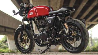 Custom RE Continental GT 535 Perfect Cafe Racer Build