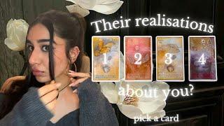 Pick a card⋆⋆What are your person’s realisations about you?  (timeless love tarot reading)