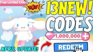 APRIL  ALL WORKING CODES FOR MY HELLO KITTY CAFE IN 2024! ROBLOX HELLO KITTY CAFE CODES