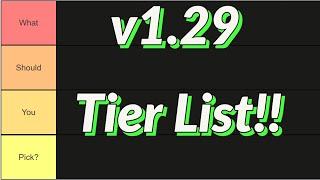 DBFZ v1.29 Tier List & Discussion! - Who should you pick?