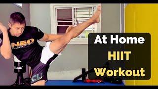 At Home HIIT Training Workout for MMA