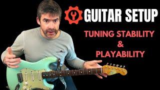 Unlock the Best Guitar Setup: Top Tips for tuning stability and playability!