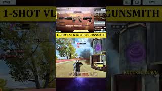  1 HIT = INSTANT DEATH! Best VLK Rogue Gunsmith CODM BR! 