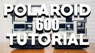 POLAROID 600 CAMERA TUTORIAL | With Impossible Project Film