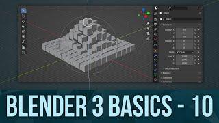 BLENDER BASICS 10: Pivot Points, Snapping, and Proportional Editing