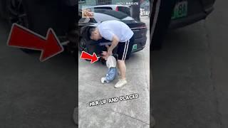 Adorable Little Girl Gets Mad at Dad and Strikes Back in the Cutest Way! ️ #shorts