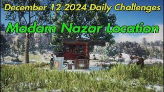 Red Dead Online Daily Challenges Madam Nazar Location December 12 2024 #rdr2 #rdo #reddead2online