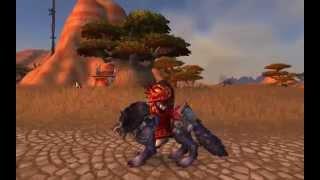 World of Warcraft WoD - Garn Nighthowl mount (WoW patch 6.0.3)