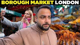 Exploring London's Oldest Market | Borough Market Food Tour | Indian Polish Vlogs