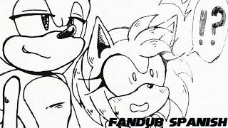 SONIC MOLESTANDO A AMY // CÓMIC SONAMY // FANDUB SPANISH // #fandublatino #sonamyforever #sonic